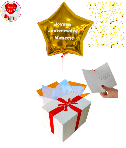 Carte géante Bonne chance pour la suite Ballons en coeurs - Sacs cadeaux et  cartes de souhaits - LIVRES -  - Livres + cadeaux + jeux