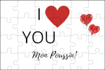 Vignette 1 Puzzle d'Amour à Personnaliser – Un Cadeau Romantique et Unique