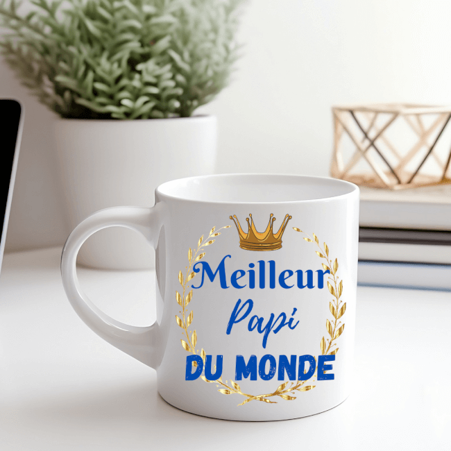 Image 1 Mug "Le Meilleur Papi" - Un cadeau plein de tendresse pour votre grand-père !