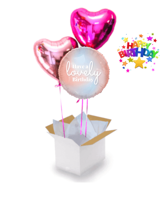 Image 1 Bouquet de Ballons Lovely Birthday