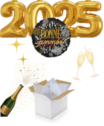 Vignette 1 Ballon "Bonne Année 2025" - Faites briller vos célébrations !