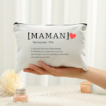 Trousse à maquillage Maman Fée – Cade au personnalisé– Idée site cadeau anniversaire– Livraison rapide