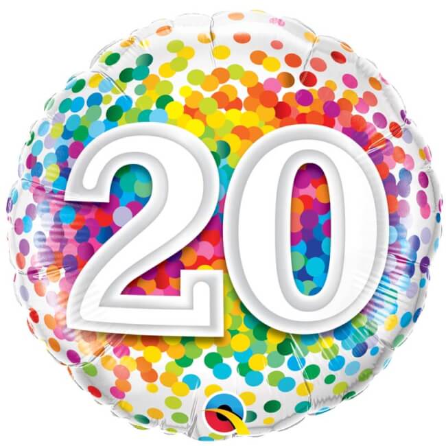 Image 2 Ballon "20 Ans" - Une surprise éclatante pour un anniversaire mémorable !