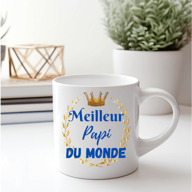 Image 2 Mug "Le Meilleur Papi" - Un cadeau plein de tendresse pour votre grand-père !