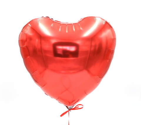Image Ballon Coeur Rouge