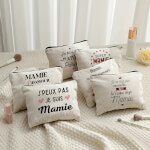Image Trousse à maquillage Super Mamie d'amour – Cadeau personnalisé– Idée site cadeau anniversaire – Livraison rapide