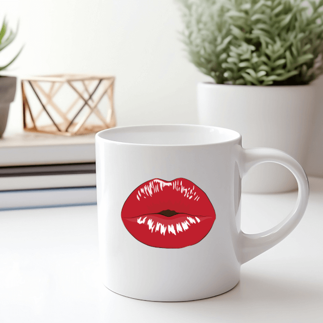 Image 2 Mug "Je Prendrai Bien un Bisou Avant Mon Café" – Le Cadeau Idéal pour les Amoureux du Café