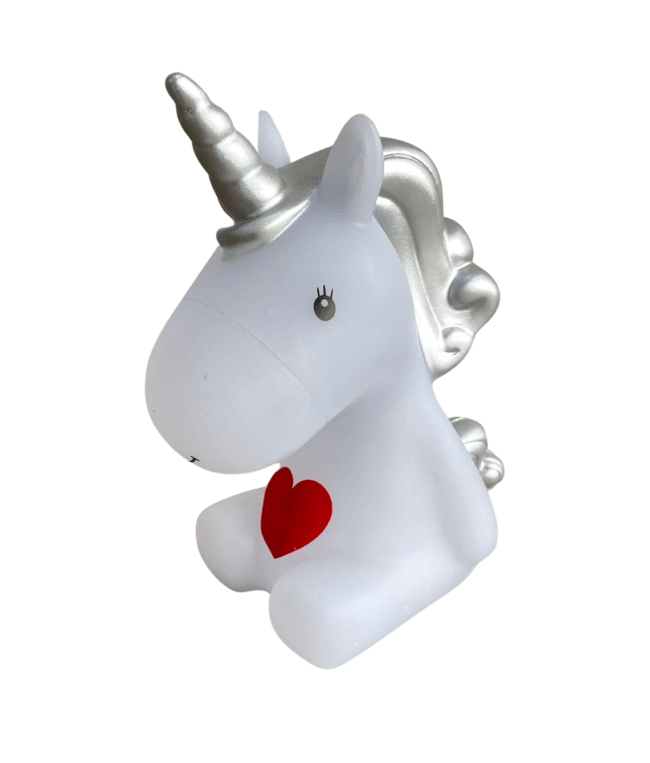 Image 2 Veilleuse Licorne Cœur Rouge – Une Lumière Magique et Enchantée