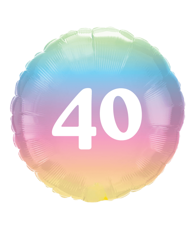 Image 2 Bouquet de ballons "40 Ans" + Écharpe Miss 40 Ans – Joyeux Anniversaire