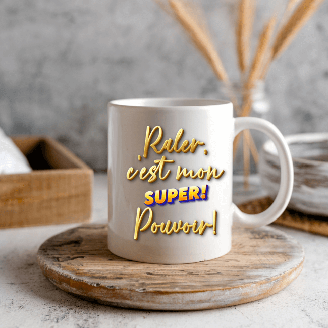 Image 2 Mug "Excuse-moi d'être Super Géniale" – Le Cadeau Idéal pour Célébrer les Super Héros de la Vie